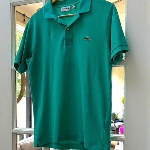 Lacoste 🐊 Men’s Polo 
Green US 5 / Men’s Medium to Large Slim